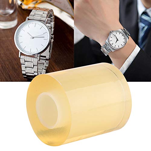 TMISHION Película Protectora de Reloj de 8 cm, Cinta Transparente antiestática Transparente, Cinta Protectora de Reloj Reloj joyería