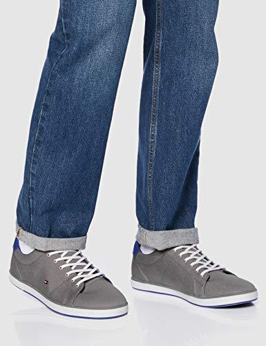 Tommy Hilfiger H2285arlow 1d, Zapatillas Hombre, Gris (Steel Grey 596), 44 EU