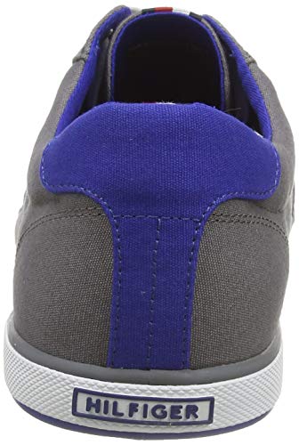 Tommy Hilfiger H2285arlow 1d, Zapatillas Hombre, Gris (Steel Grey 596), 44 EU