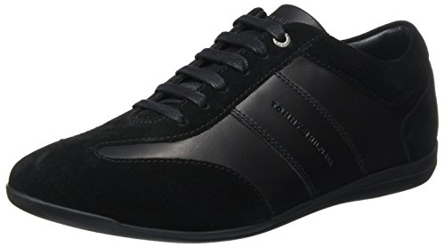 Tommy Hilfiger O2285tis 1c, Zapatillas Hombre, Negro (Black), 42 EU