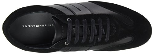 Tommy Hilfiger O2285tis 1c, Zapatillas Hombre, Negro (Black), 42 EU