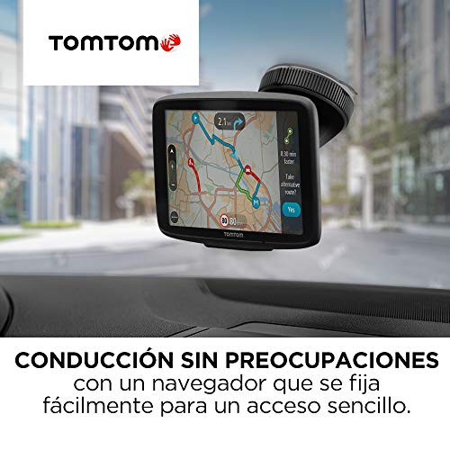 TomTom Click & Go Mount - Soporte Click & Go y cargador para coche con alimentación