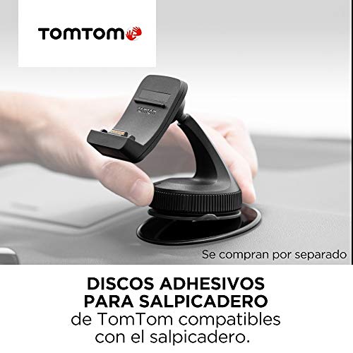 TomTom Click & Go Mount - Soporte Click & Go y cargador para coche con alimentación