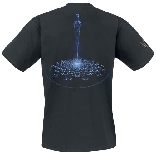 Tool Blue Spectre Hombre Camiseta Negro XXL, 100% algodón, Regular