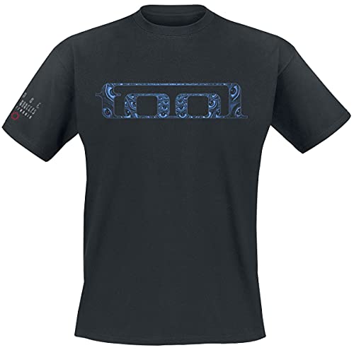 Tool Blue Spectre Hombre Camiseta Negro XXL, 100% algodón, Regular