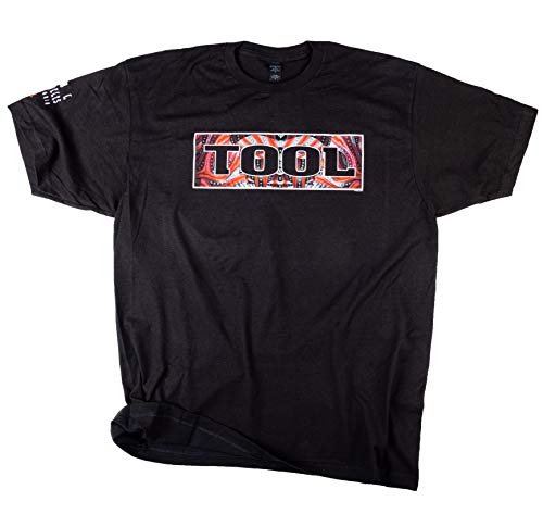 Tool Shirt Red Atztek - Camiseta de Manga Corta Blanco XXL