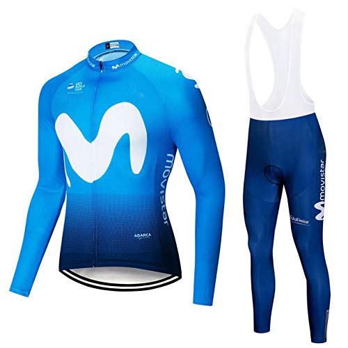 TOPBIKEB Ropa Ciclismo Verano para Hombre, Ciclismo Maillot Mangas Largas y Ciclismo Culote Bicicleta