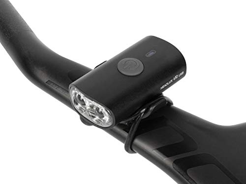TOPEAK HeadLux, 450 lumens, USB Rechargeable Light, Aluminum Body, Black Luz de Seguridad Ciclismo, Adultos Unisex, Negro (Negro), 6.7 x 4.7 x 2.7 cm / 2.6” x 1.9” x 1.1”