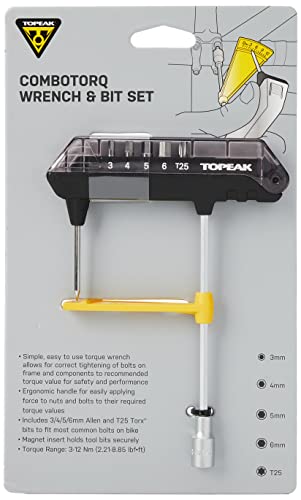 Topeak - Juego de Llaves y Brocas ComboTorq