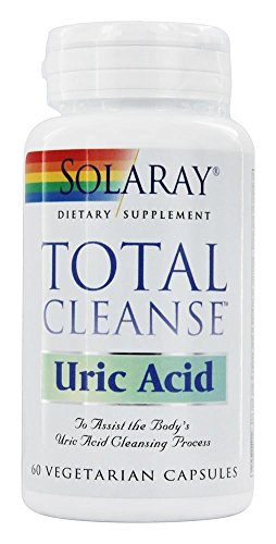 Total Cleanse Ácido Úrico Solaray, 60 cápsulas