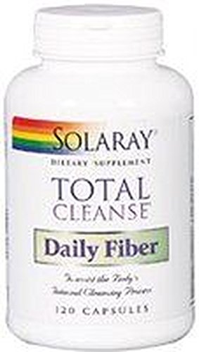 Total Cleanse Daily Fiber 120 cápsulas de Solaray