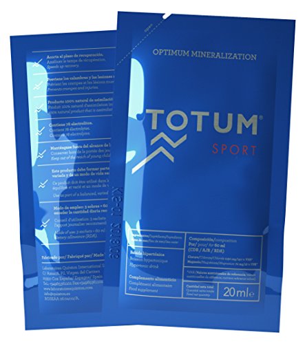 Totum Electrolytes contiene 10 sobres de 20ml