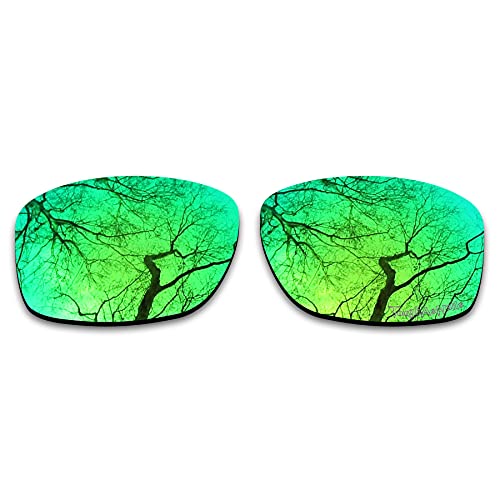 ToughAsNails Reemplazo de lente polarizada para Oakley Jupiter Squared OO9135 Sunglass - Más opciones, Verde Esmeralda Poly - Ar Polarizado, Taille unique