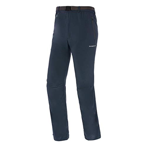 TRANGO Pant. Largo ORBAYU Pantalón Deportivo, Gris Pizarra, XL para Hombre