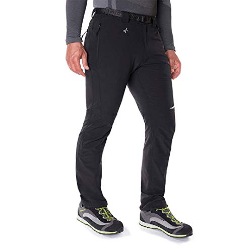 Trangoworld Pigalo Pant. Largo, Hombre, Negro, XL