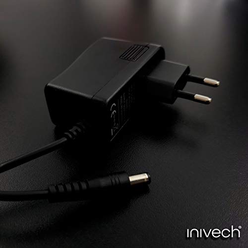 Transformador Fuente Alimentación 220V 5V - 2A INIVECH, Cargador con Conector 5.5mm para TV Box, Mini PC, Portátil, Cámara IP, Tiras LED, CCTV, HUB USB, Splitter, DAC, NAS, Tanix