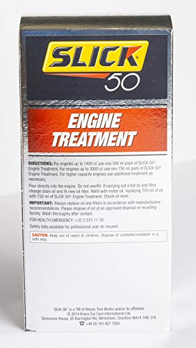 Tratamiento aditivo de aceite, Slick 50, para motor