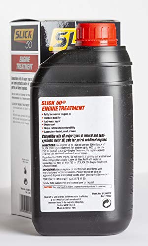 Tratamiento aditivo de aceite, Slick 50, para motor