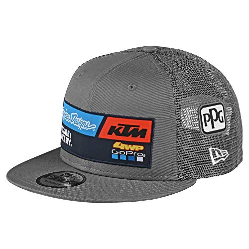 Troy Lee Designs Mens TLD KTM Team Snapback Hat (OSFA, gris)