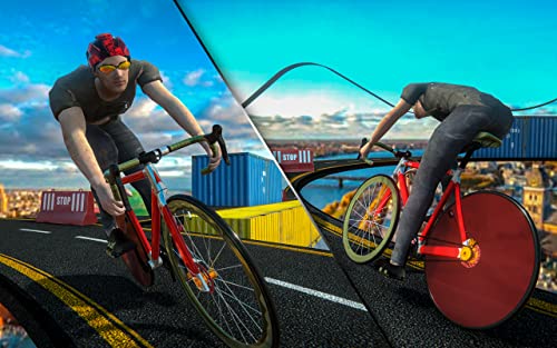 Trucos de bicicleta: juego de carreras de bicicletas 2019