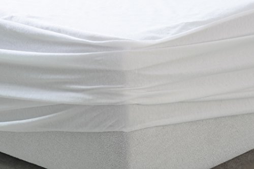 Tural – Protector de colchón y Sábana Bajera 2 en 1 Impermeable y Transpirable. Tejido 100% Algodón. Talla 70x140cm
