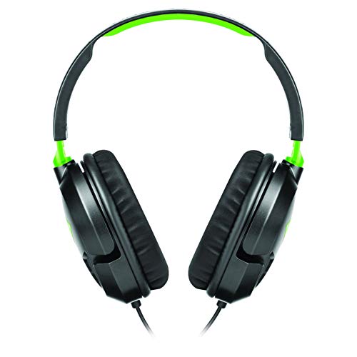 Turtle Beach Ear Force Recon 50X Binaural Diadema Negro, Verde - Auriculares con micrófono (PC/Juegos, Binaural, Diadema, Negro, Verde, Xbox One, Playstation 4, PC, Mac, Alámbrico)