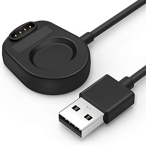 TUSITA Cargador Compatible con Suunto 7 - Magnético Cable de Carga USB 3,3ft 100cm Pinza de la Base - Reloj Inteligente Accesorios