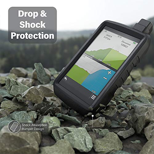 TUSITA Funda Compatible con Garmin Montana 700 - Protectora de Silicona Skin - Accesorios de Navegador GPS de Mano