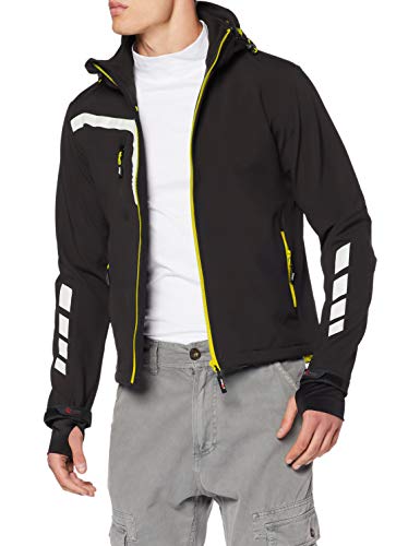 U-Power Pe114ag-l PE114AG-L-Chaqueta Soft Shell Gama Performance Modelo Quick Asfalt L, Gris (Asphalt Grey AG), Talla única para Hombre