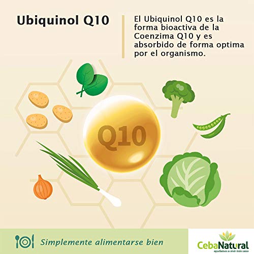 Ubiquinol 100mg - 75 Cápsulas (Kaneka QH CoQ10 bio-activo) - Entrega Gratis