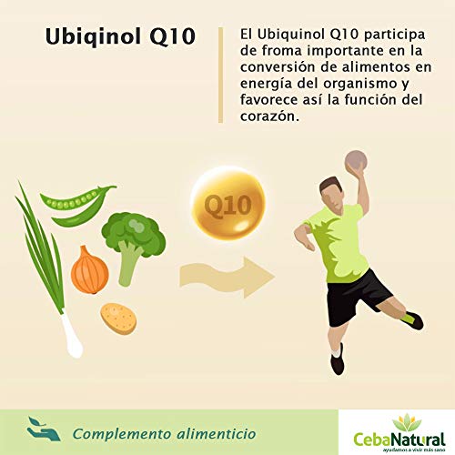 Ubiquinol 100mg - 75 Cápsulas (Kaneka QH CoQ10 bio-activo) - Entrega Gratis