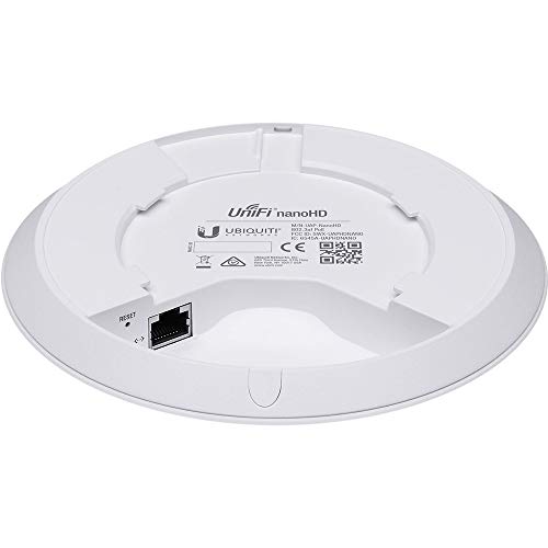 Ubiquiti Spain Unifi nanoHD 802.11 AC Wave 2 4 x 4 MU-MIMO, Blanco