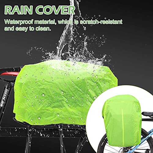 UBORSE Alforja para Bicicleta 32L Impermeable Bolsa de Maletero para Asiento Trasero de Bicicleta Extensible Bolsa de Almacenamiento de Ciclismo