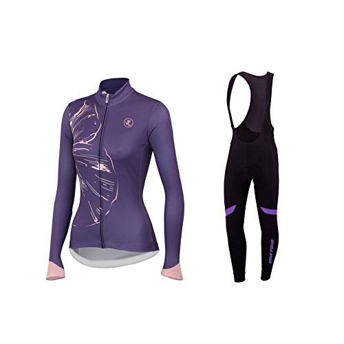 UGLY FROG Bike Wear De Manga Larga Maillot Ciclismo Mujer Bodies Long Bib Tights with Gel Pad Spring Style