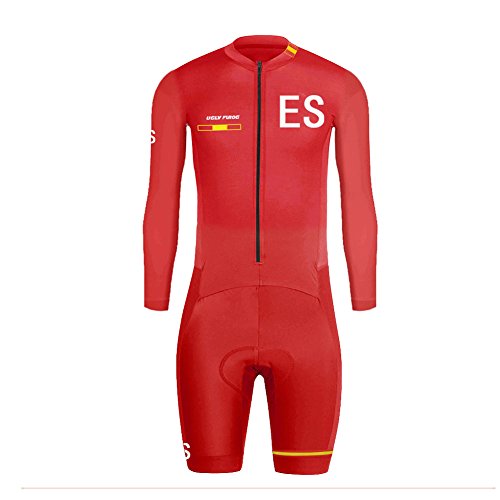 UGLY FROG Bike Wear De Manga Larga/Manga Corta Maillot+Piernas Cortas Ciclismo Hombre Equipos Una Gran Cantidad De Colores Skinsuit Siamés/Pieza única SKL11
