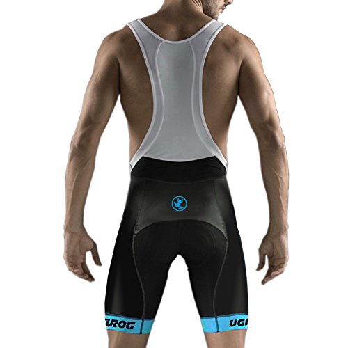 UGLY FROG Bike Wear - MTB Bib Pantalón Corto para Hombre Bib Shorts with Gel Pad HBS09