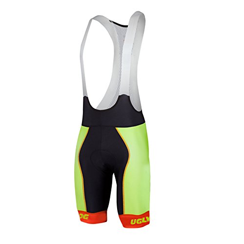 UGLY FROG Bike Wear - MTB Bib Pantalón Corto para Hombre Bib Shorts with Gel Pad HBS09