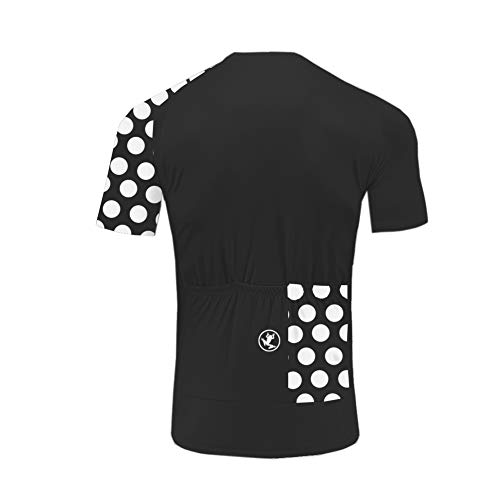 UGLY FROG Camisetas de Ciclismo de Manga Corta de Hombres Respirables Tops para Bicicleta, Motorista, Bicicleta DXMX06F