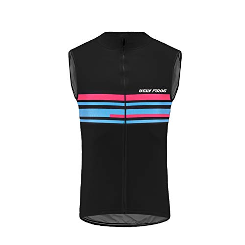 UGLY FROG Ciclismo Maillot Sin Mangas Chalecos De para Hombres Chaleco Traseros Ropa para Bicicleta Transpirable Secado Rápido Cycling Vest