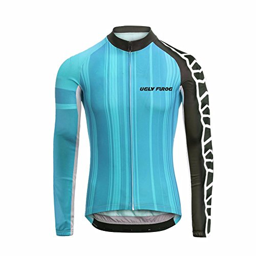 UGLY FROG Maillot Ciclismo 2018 Nuevo Mujer Invierno Deportes Al Aire Libre Thermal Fleece De Manga Larga MTB Jersey Triatlón Ropa Bicicleta Camiseta WZ03