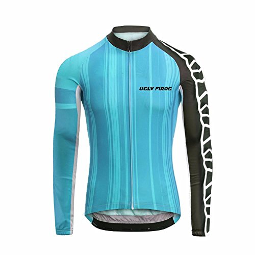 UGLY FROG Maillot Ciclismo 2018 Nuevo Mujer Invierno Deportes Al Aire Libre Thermal Fleece De Manga Larga MTB Jersey Triatlón Ropa Bicicleta Camiseta WZ03