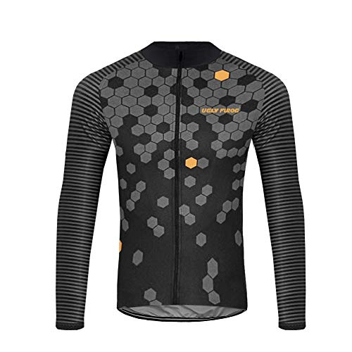 UGLY FROG Nuevo De Invierno Mantener Caliente MTB Manga Larga Maillots Bicicleta Hombre Invierno Ciclismo Hombre Equipo de Ciclismo