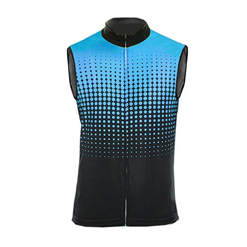 UGLY FROG Ropa Ciclismo Chaleco Sin Mangas Maillots Ciclistas Hombre Mountain Bike/MTB Shirt, Transpirable y Que Absorbe El Sudor 148-H19VS09