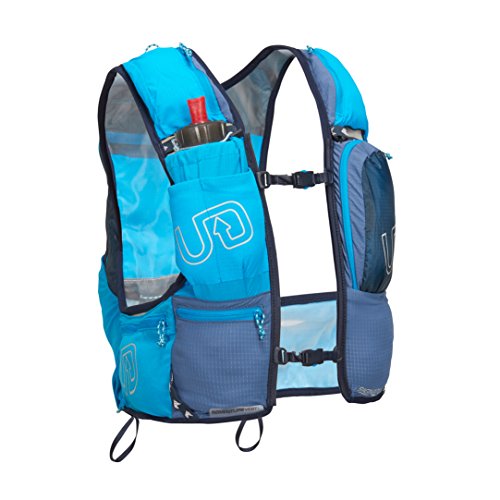 Ultimate Direction Aventura Chaleco V4 HOMBRE CORRER Hidratación Chaleco Azul - Azul, Medium