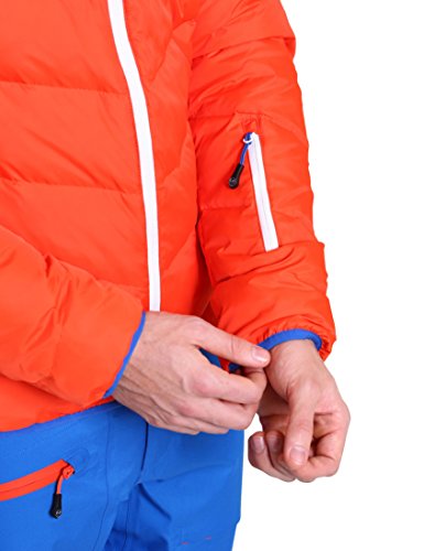 Ultrasport Advanced Chaqueta de plumas de montaña/deportes de invierno para hombre Mylo, chaqueta de esquí, chaqueta de snowboard, chaqueta acolchada, chaqueta de invierno