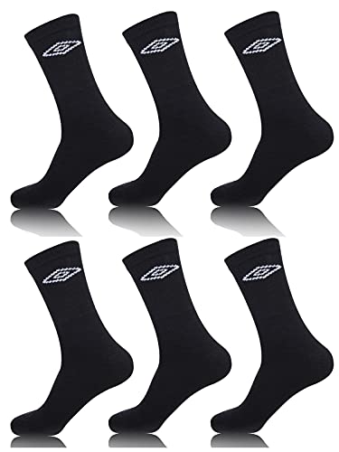 Umbro Lot de 6 Paires de Chaussettes Tennis Homme