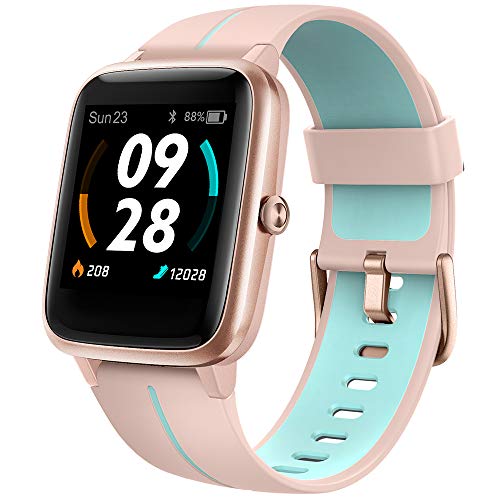 UMIDIGI Reloj Inteligente con GPS,Smartwatch Hombre Mujer Niños con Monitor de Frecuencia Cardíaca, Esfera Personalizada, 1.3" Pantalla Táctil Impermeable Reloj Deportivo para Android iOS