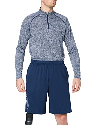 Under Armour Tech Cosmic Pantalones Cortos, Academy/Azul Lavado (408), 38 para Hombre