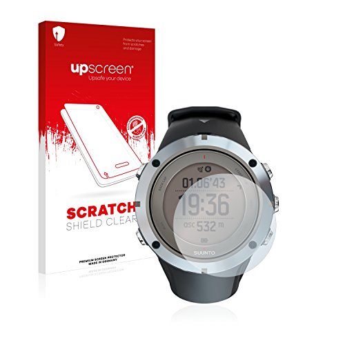 upscreen Protector Pantalla Compatible con Suunto Ambit3 Peak Sapphire Película Protectora – Transparente, Anti-Huellas