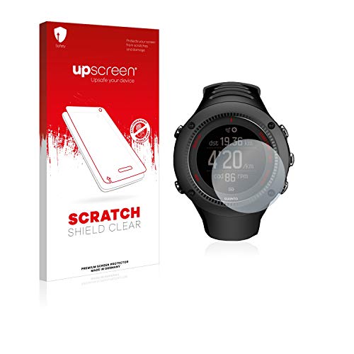 upscreen Protector Pantalla Compatible con Suunto Ambit3 Run Black Película Protectora – Transparente, Anti-Huellas